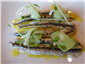 anchovies and cucumber